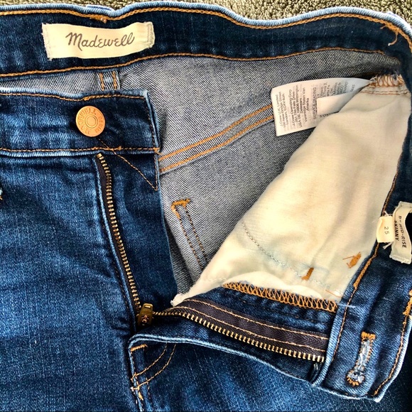 Madewell Denim Jeans - Skinny 9 in. mid rise jeans